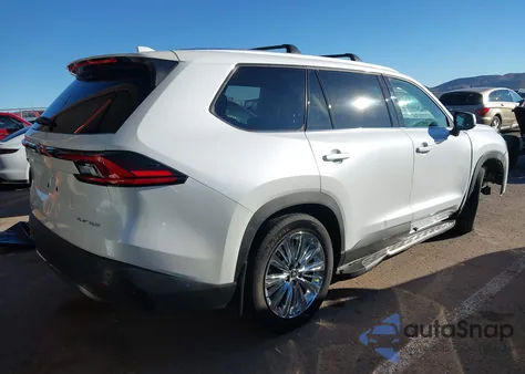 2026 Toyota Grand Highlander Platinum from USA, damaged, VIN 5TDAAAB5XTS104478